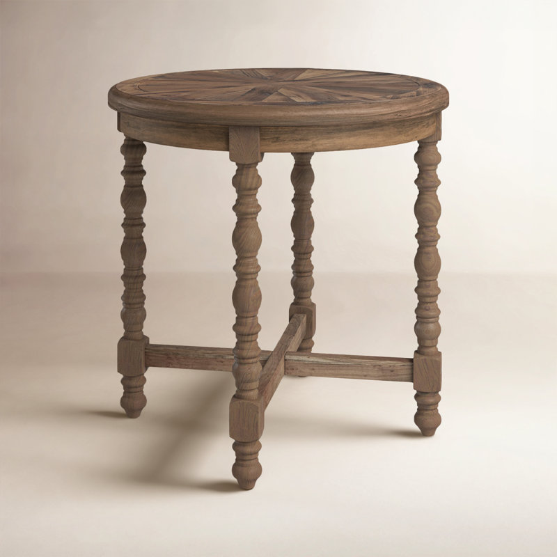 Samuelle Solid Wood End Table