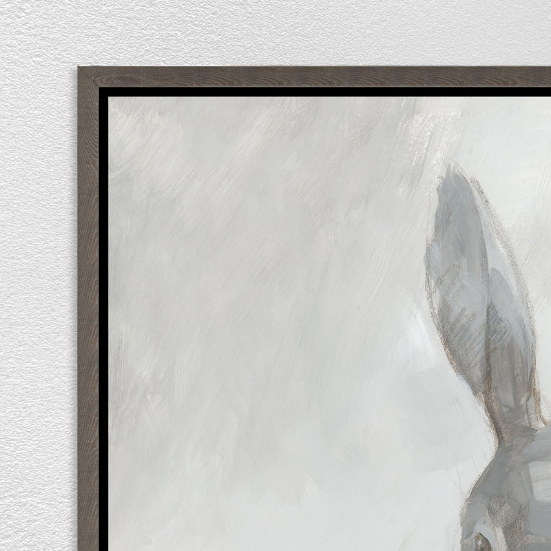 Painterly Rabbit Painting by Richard Ryder, Image Brush Gel