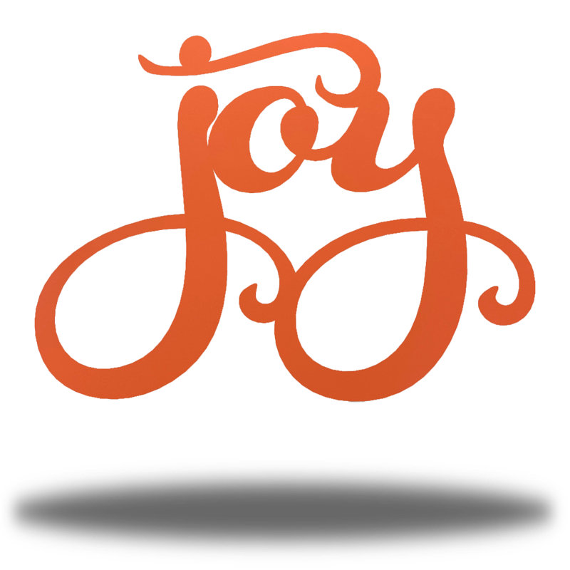 Décoration Erzhan Joy, Corail, H 17,50 po x l 24 po x P 0,01 po