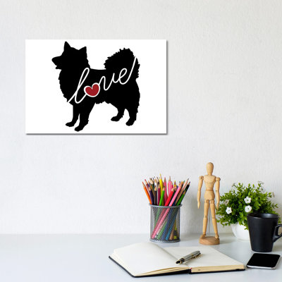 American Eskimo by Traci Anderson - Wrapped Canvas Gallery-Wrapped Canvas Giclée