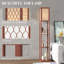 160cm Melamine Faced Column Floor Lamp-909596005