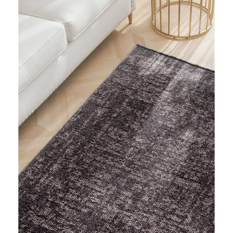 Geometric Cotton Area Rug, Rectangle 200 x 290 cm