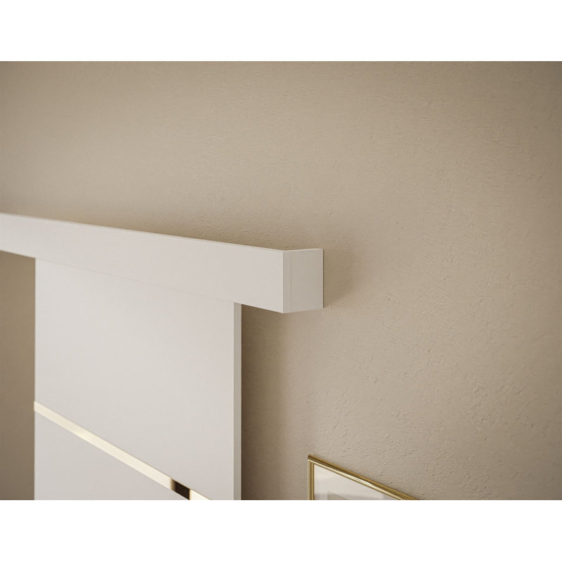 Tabitha Sliding Door, White