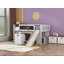 Lit mezzanine simple bas avec bureau Hassam par Harriet Bee
