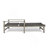 Wood + Wicker Chaise Lounge-836561528
