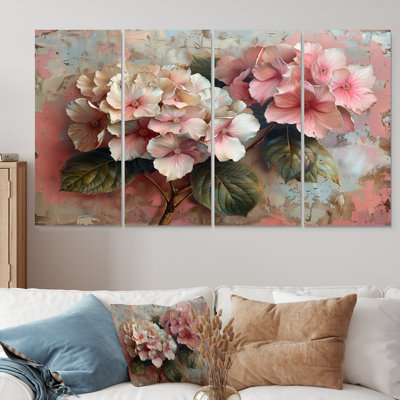 Ensemble de décoration murale Baio - Hortensia