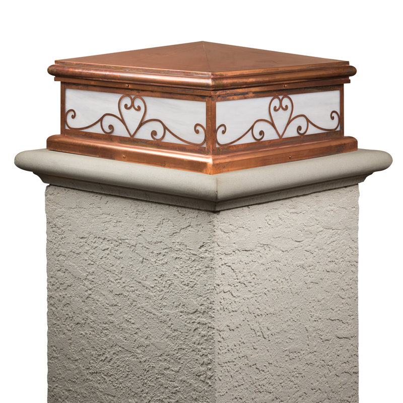 Plafonnier pour support 2 lumières Ballou, H 9 po x l 15 po x P 15 po, Or irisé, Bronze thermolaqué