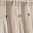 Button Solid Color Cotton Blend Tailored Window Valance-1590117520-1495815224