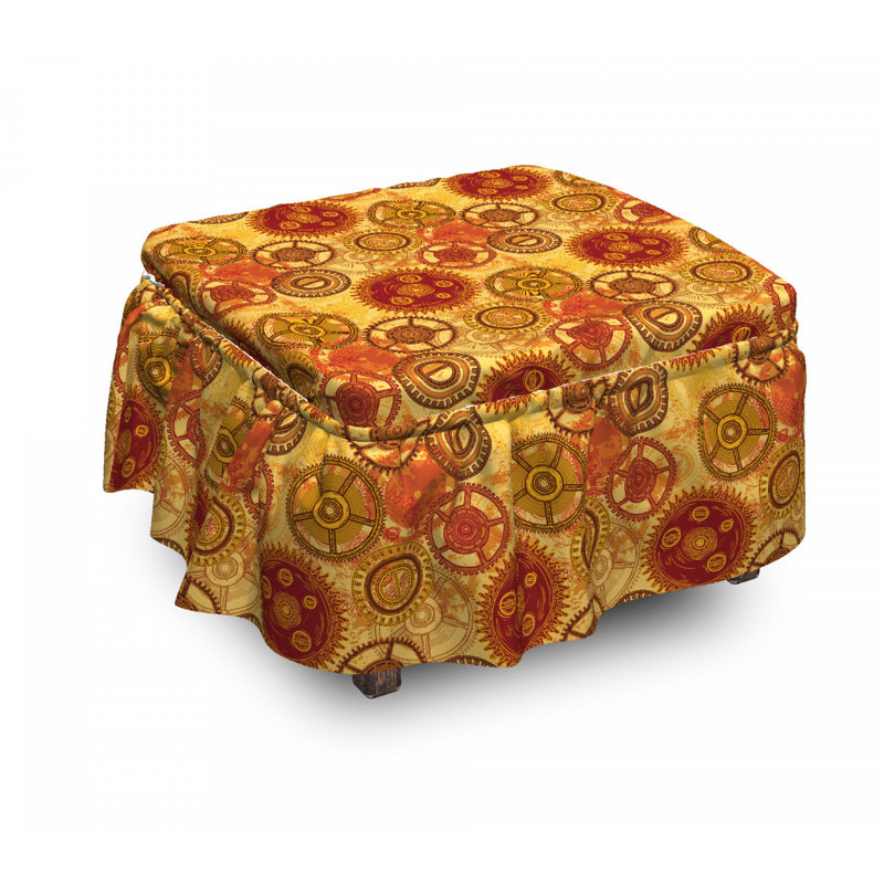 Housse pour repose-pieds clockwork