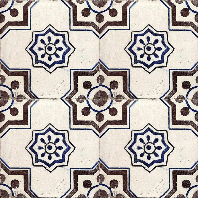 8'' W x 8'' L Vinyl Peel and Stick Mosaic Tile