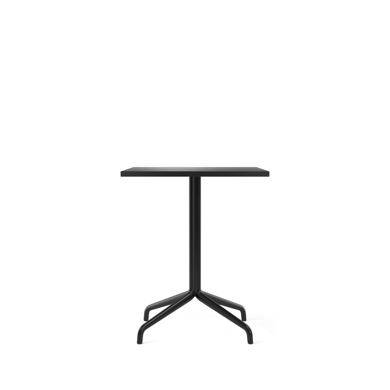 Harbour Dining Table, Standard Height, Charcoal Linoleum