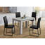 Table de salle à manger, rectangulaire, 48 po, petite, cuisine, salle à manger, stratifié, contemporain, moderne-1129608249-1129608197