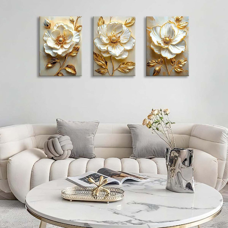 3 Piece Wrapped Canvas Print