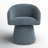 Kyo 24.4" W Chenille Swivel Barrel Chair-104828469