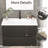 30-Inch Floating Bathroom Vanity with Sink – Wall-Mounted Cabinet Set with Ceramic Basin, Soft-Close Drawers, Faucet, and Pop-Up Drain in Black Finish-16556553