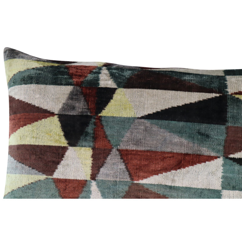 Velvet Lumbar Pillow Cover & Insert