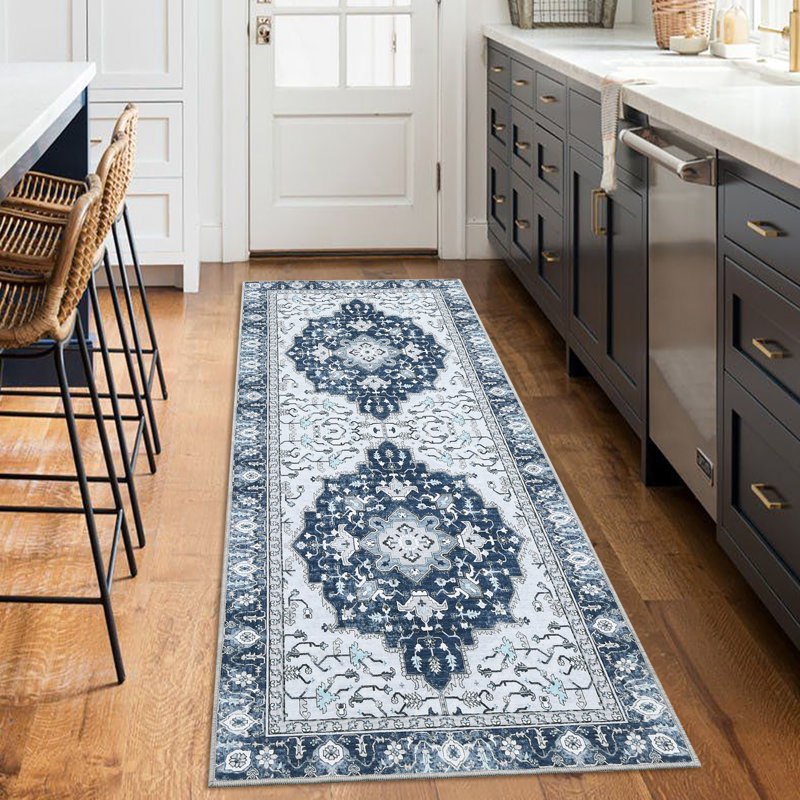 Tapis Shanora avec envers antidérapant, Tapis de couloir 2 pi x 6 pi
