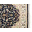 Tapis de couloir oriental bleu en laine noué à la main 2 pi 8 po x 18 pi
