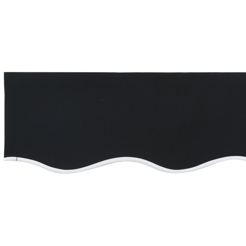Breakwater Bay 20cm D Retractable Patio Awning, Black, 280 cm W x 20 cm D