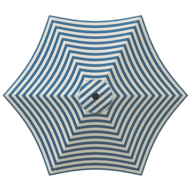 Parasol, Blue/White