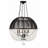 Juarez 6 Light Matte Black Pendant