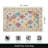 Machine Washable Non-Slip Oriental Area Rug Beige/Yellow/Orange-1491462958