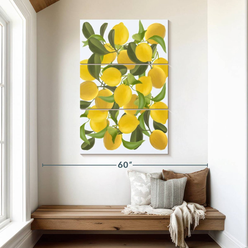 Yarlin Lemons, 50" H x 32" W