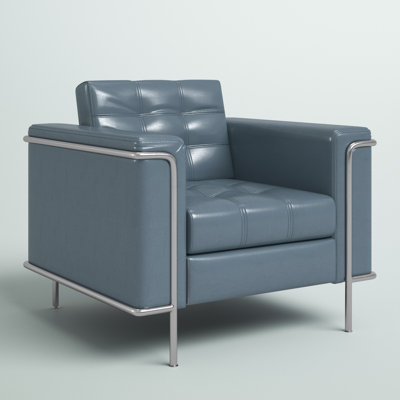 Chaise Hercules série contemporaine Lesley LeatherSoft