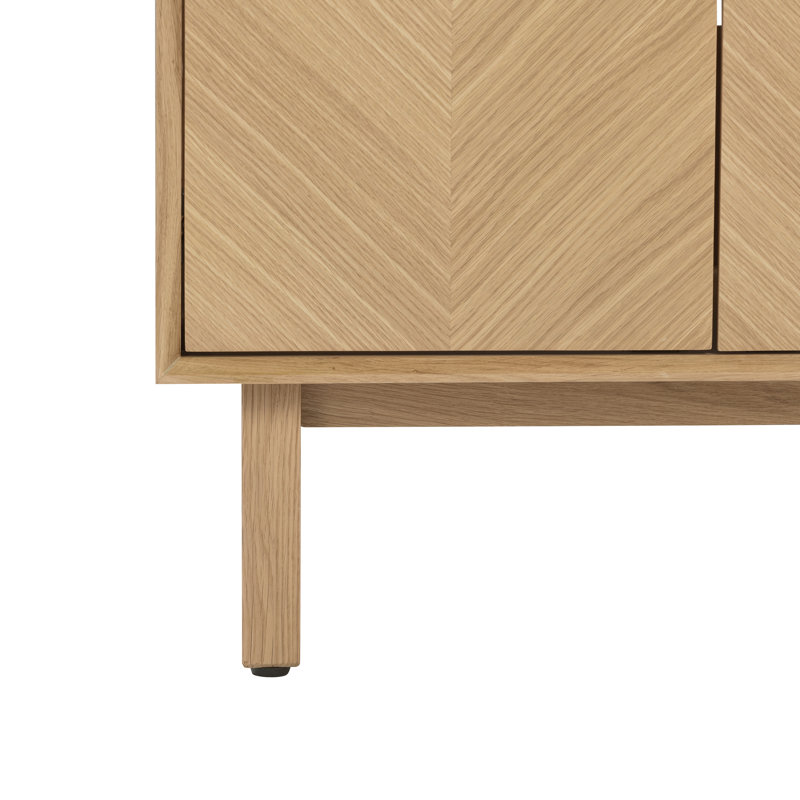 Adele 30'' W Single Bathroom Vanity Base, Natural