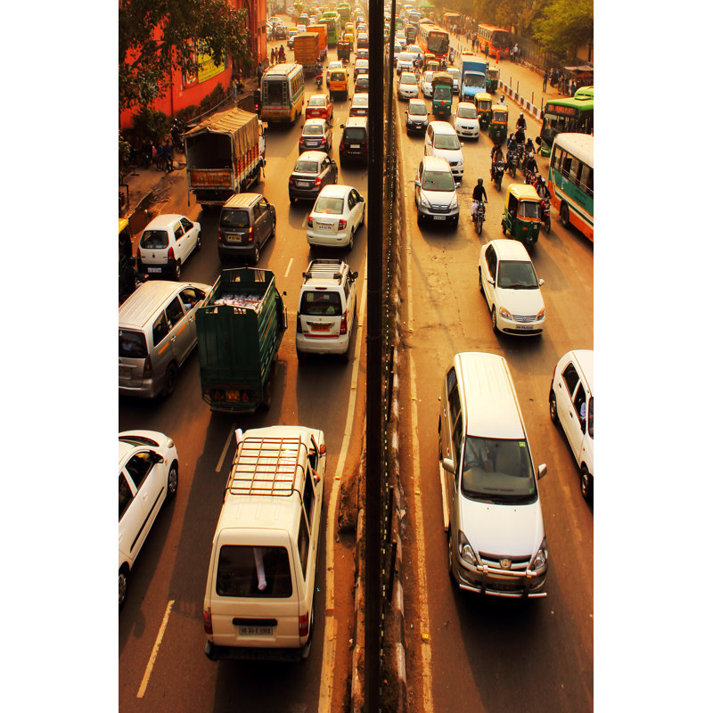 Circulation urbaine en Inde par Naveen0301, H 18 po x l 12 po