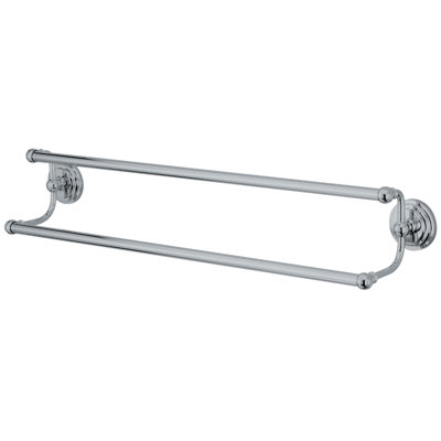 Kingston Brass Milano 24-Inch Dual Towel Bar