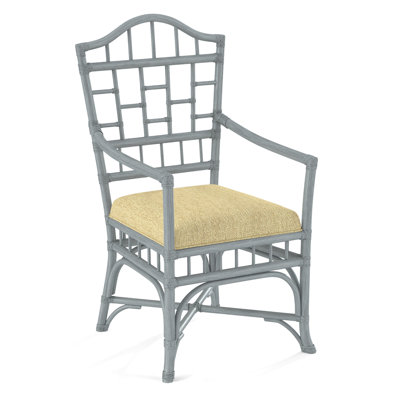 Chippendale Upholstered Arm Chair