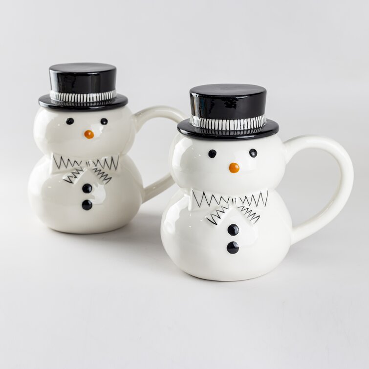 Friends Central Perk Coffee Cups Ceramic Salt and Pepper Shakers Set of 2