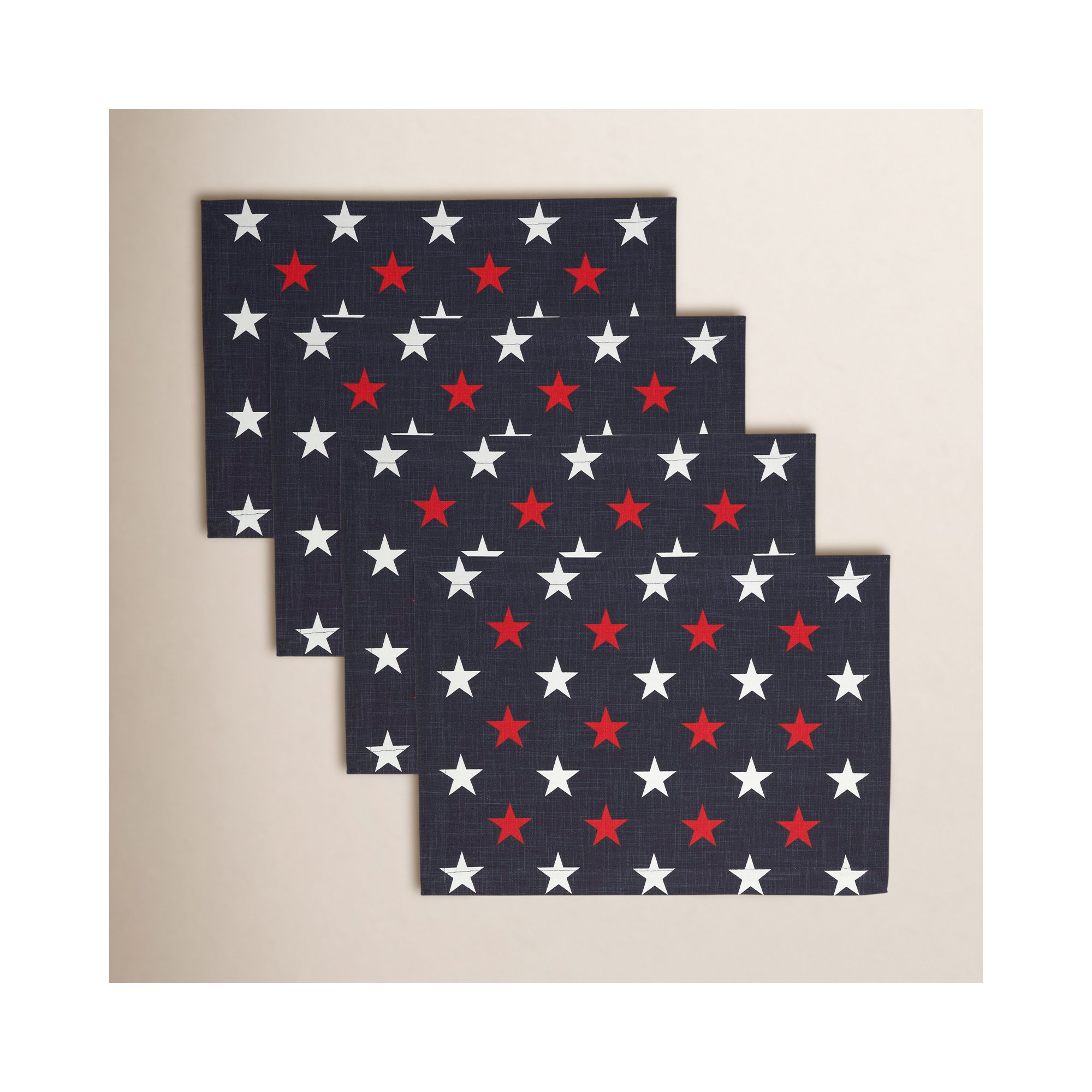 Patriotic Americana Stars Placemat (Set of 4)
