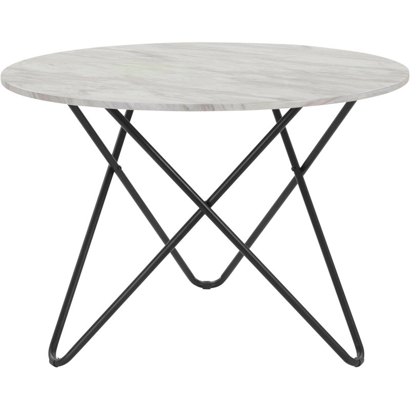 Sinta Round Metal Base Dining Table