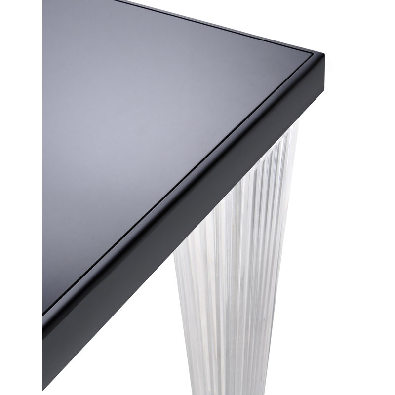 Table de salle à manger TopTop, Noir, 74,8 po x 35,43 po