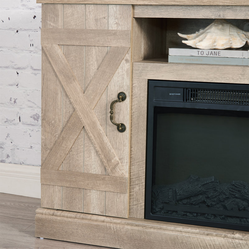 Meuble télé Farmhouse Classic, Gris clair