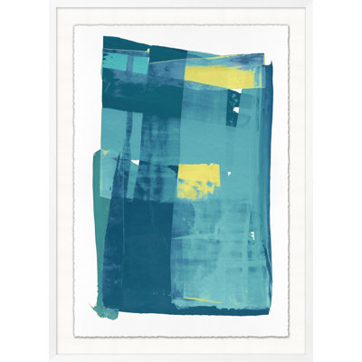 Aqua Sunset 1 Print by Christopher Kennedy