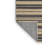 Machine Washable Horizontal Stripes Brown Area Rug-448842333