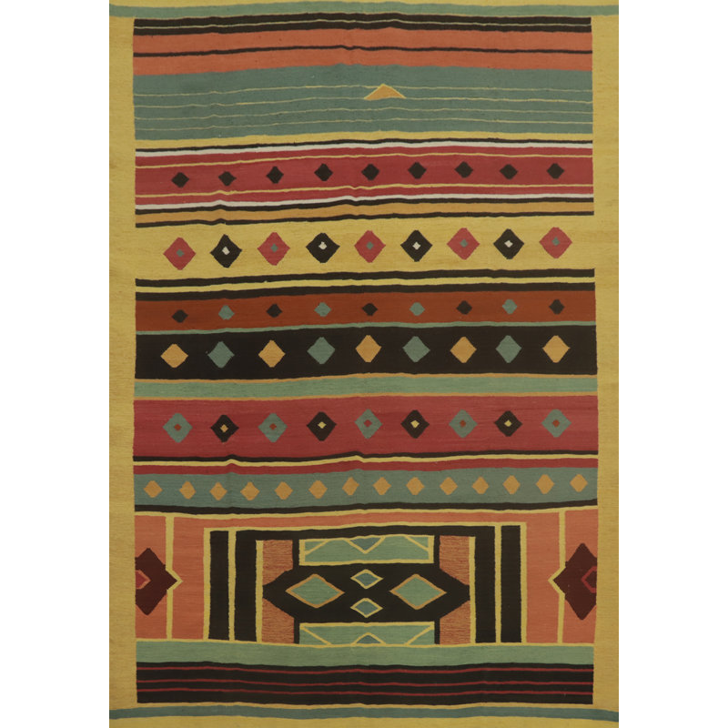 Geometric Kilim Oriental Area Rug 8x10
