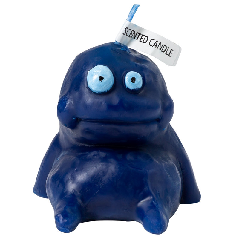 Bougie parfumée Mudman, Bleu