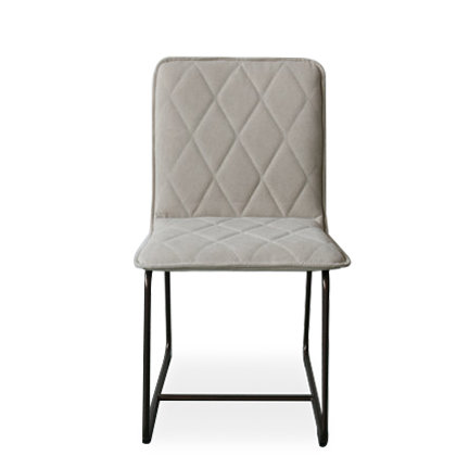 Dempsey 20'' H Cotton Upholstered Side Chair