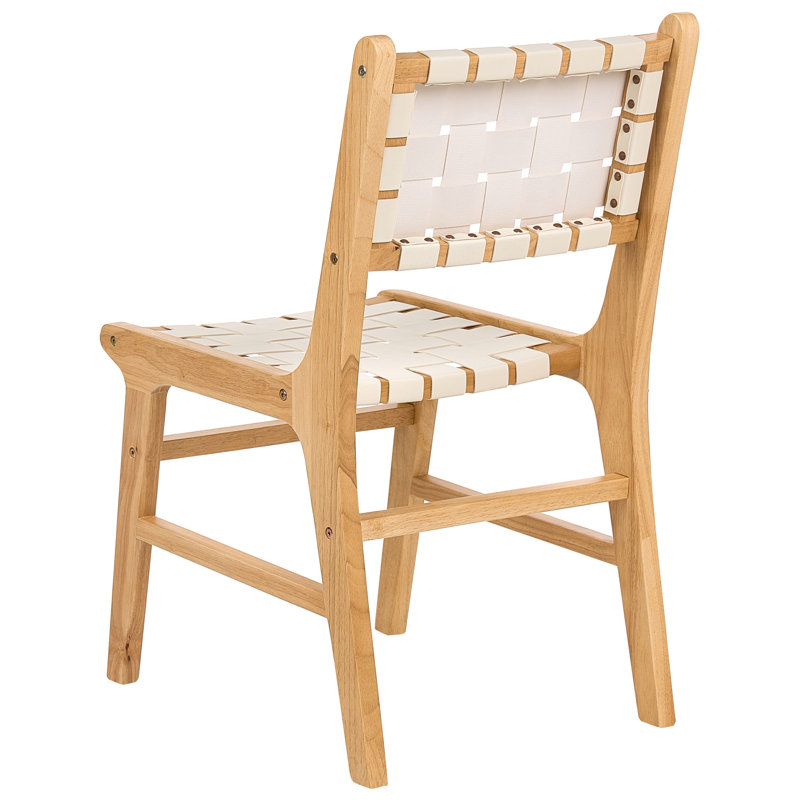 45cm H Polyester Upholstered Side Chair in Brown