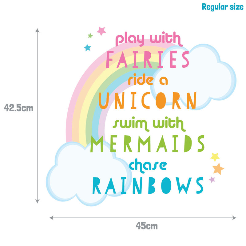 Wall Decal, 42.5cm H x 45cm W