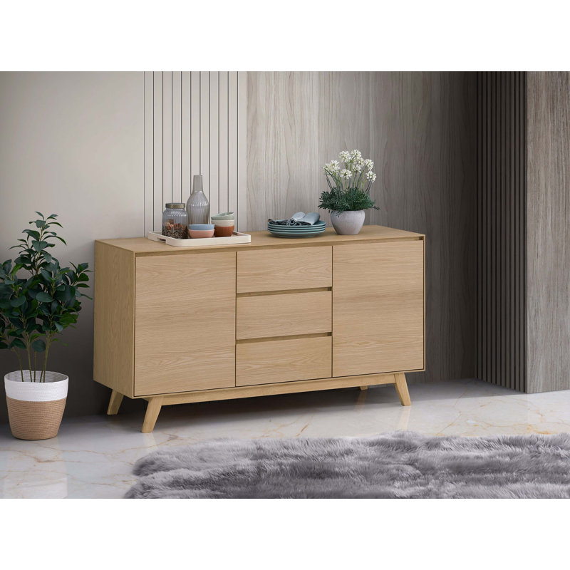 Kasem Oak Finish Server