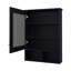 Armoire à pharmacie Wenge avec porte et miroir inclus-1058310883