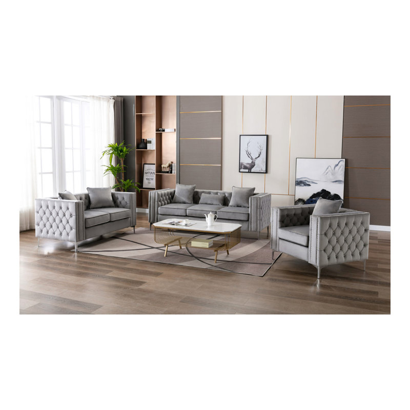 Ensemble de salon avec causeuse Bayberry