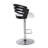 Swivel Upholstered Adjustable Height Counter Stool-36209727