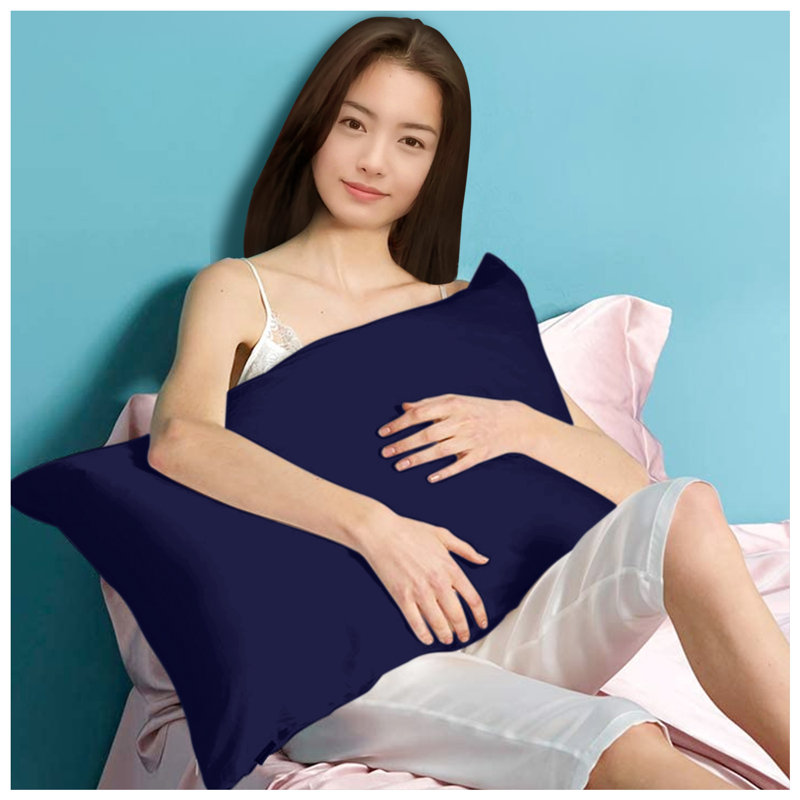 Nicole 144 Thread Count Pillowcase, Navy