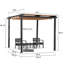 3m x 3m Aluminium Pergola-1298463008